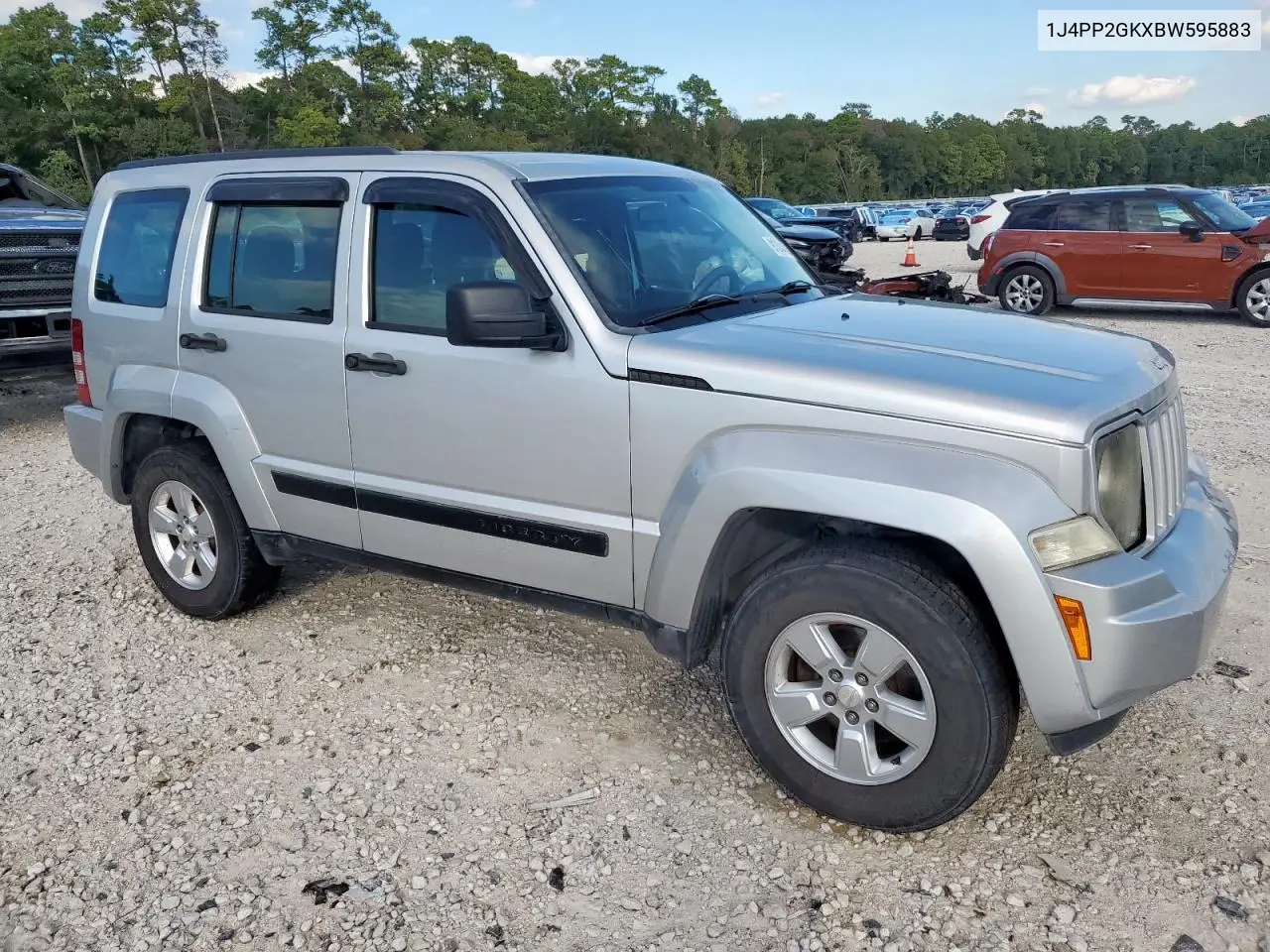 1J4PP2GKXBW595883 2011 Jeep Liberty Sport