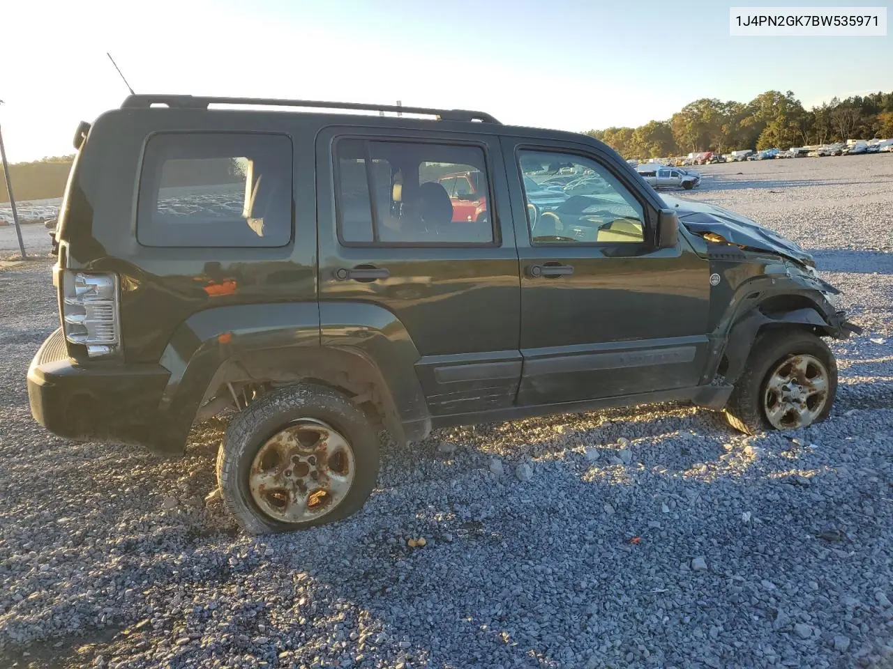 1J4PN2GK7BW535971 2011 Jeep Liberty Sport