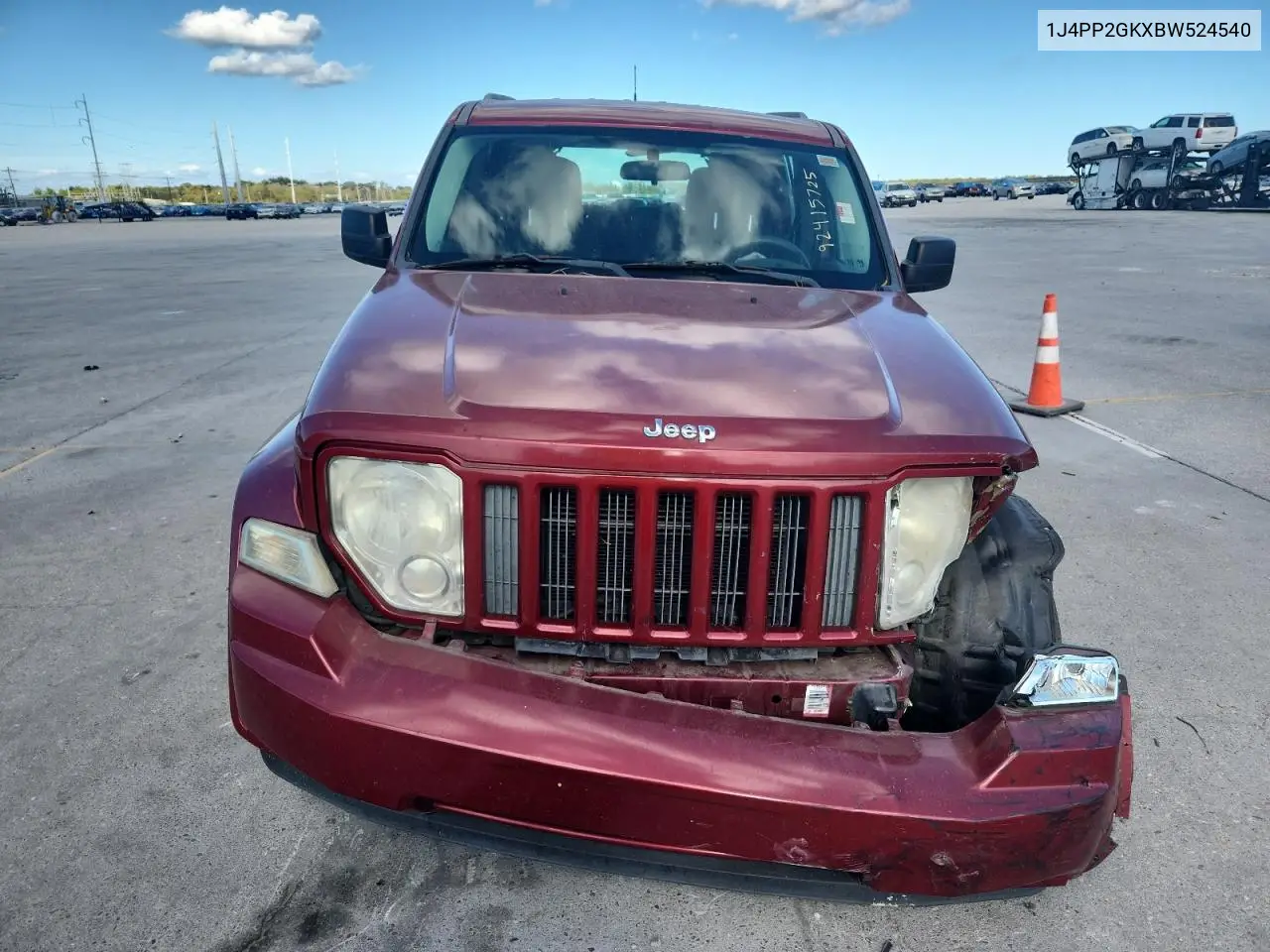 1J4PP2GKXBW524540 2011 Jeep Liberty Sport