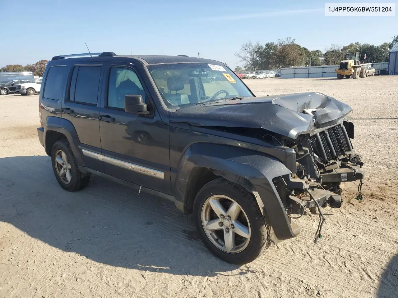 1J4PP5GK6BW551204 2011 Jeep Liberty Limited