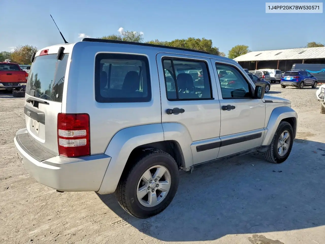 1J4PP2GK7BW530571 2011 Jeep Liberty Sport