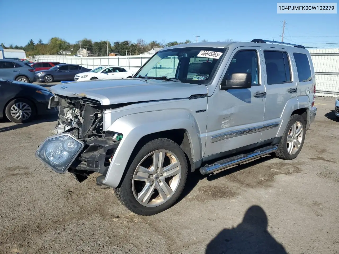 1C4PJMFK0CW102279 2012 Jeep Liberty Jet