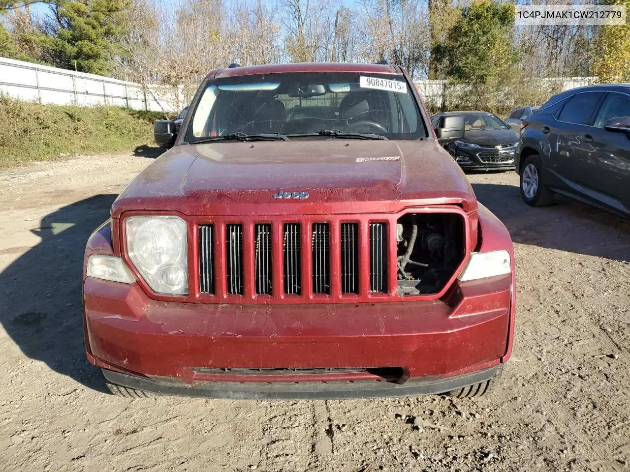 1C4PJMAK1CW212779 2012 Jeep Liberty Sport