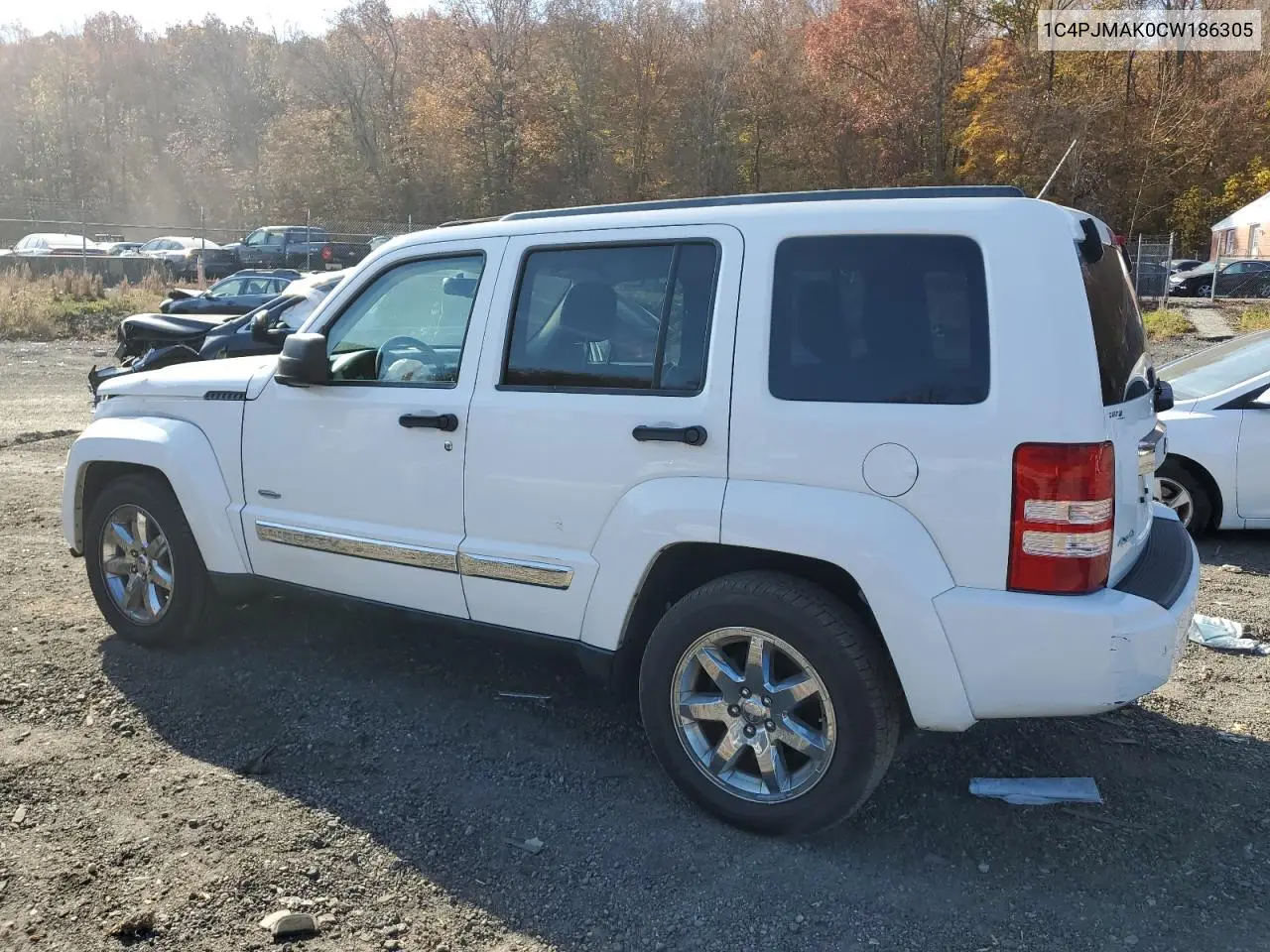 1C4PJMAK0CW186305 2012 Jeep Liberty Sport