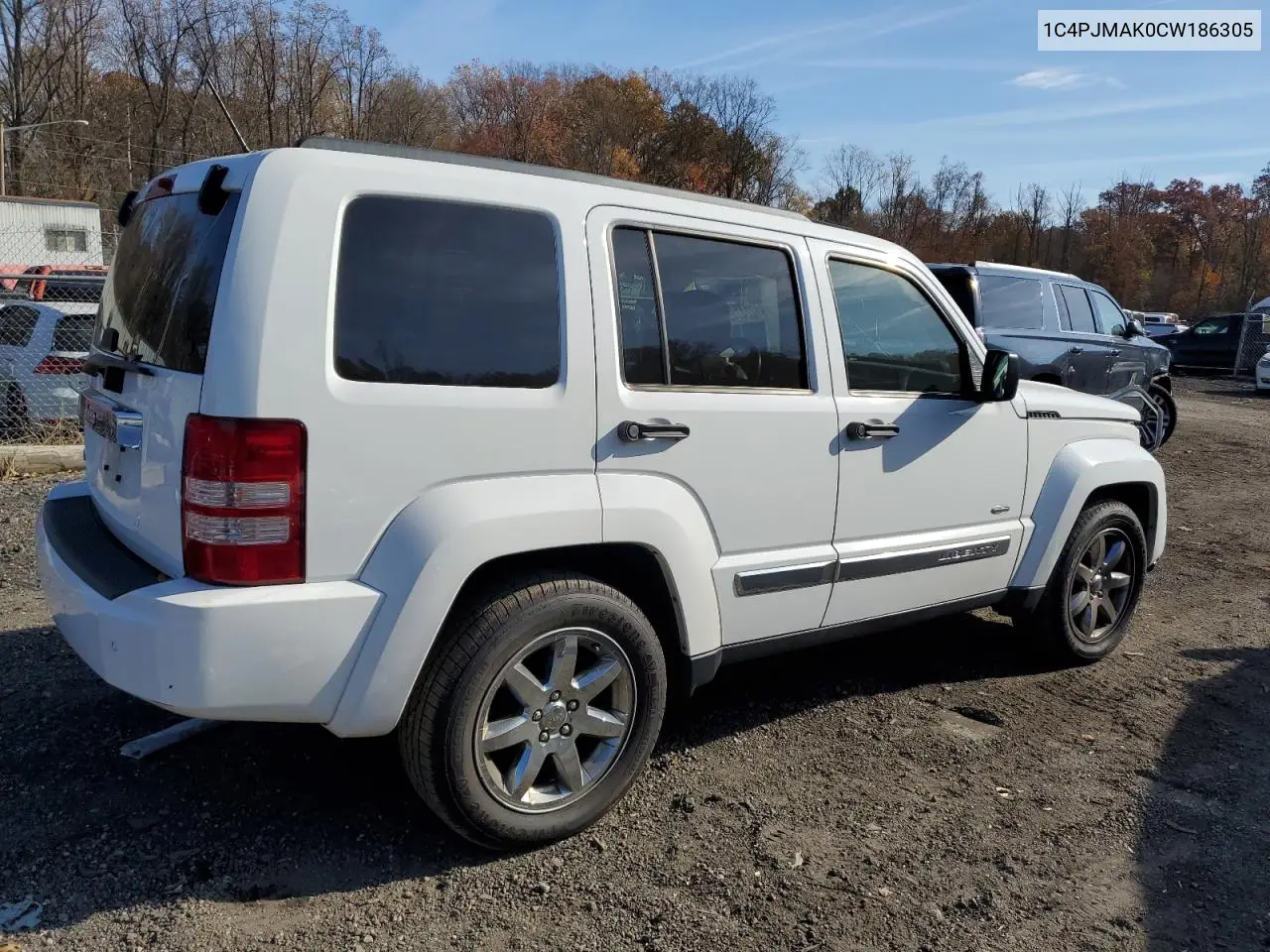 1C4PJMAK0CW186305 2012 Jeep Liberty Sport