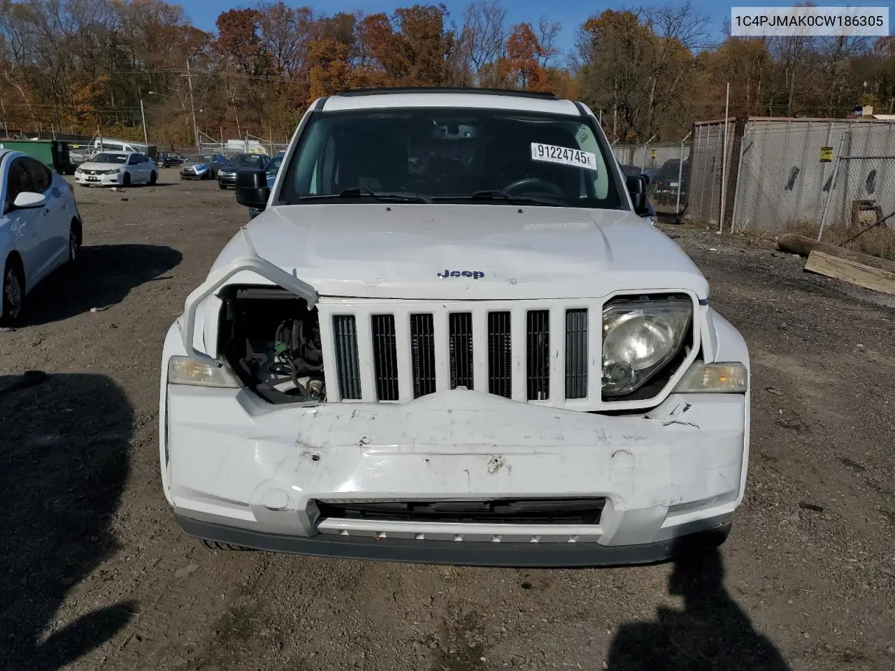 1C4PJMAK0CW186305 2012 Jeep Liberty Sport