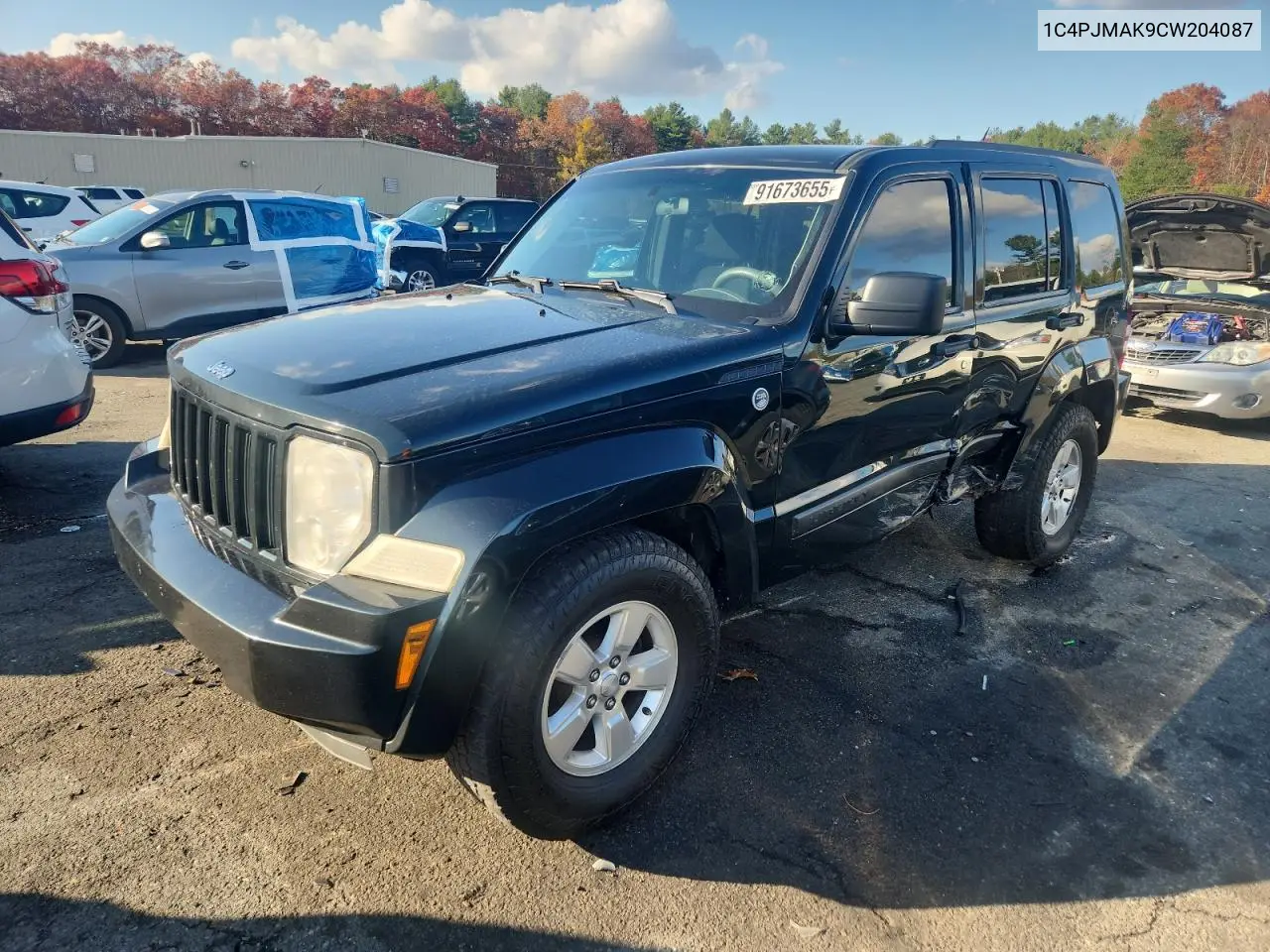 1C4PJMAK9CW204087 2012 Jeep Liberty Sport
