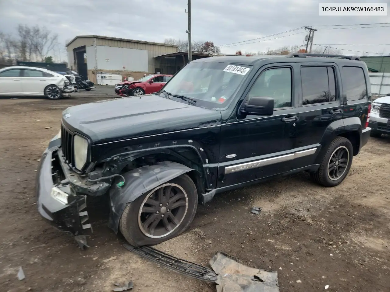 1C4PJLAK9CW166483 2012 Jeep Liberty Sport