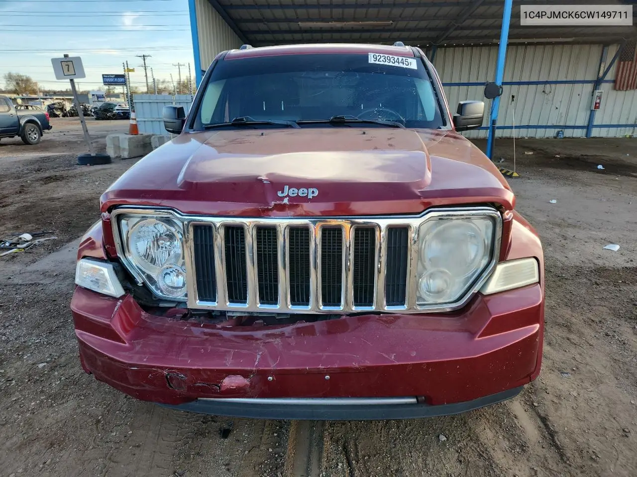 1C4PJMCK6CW149711 2012 Jeep Liberty Limited