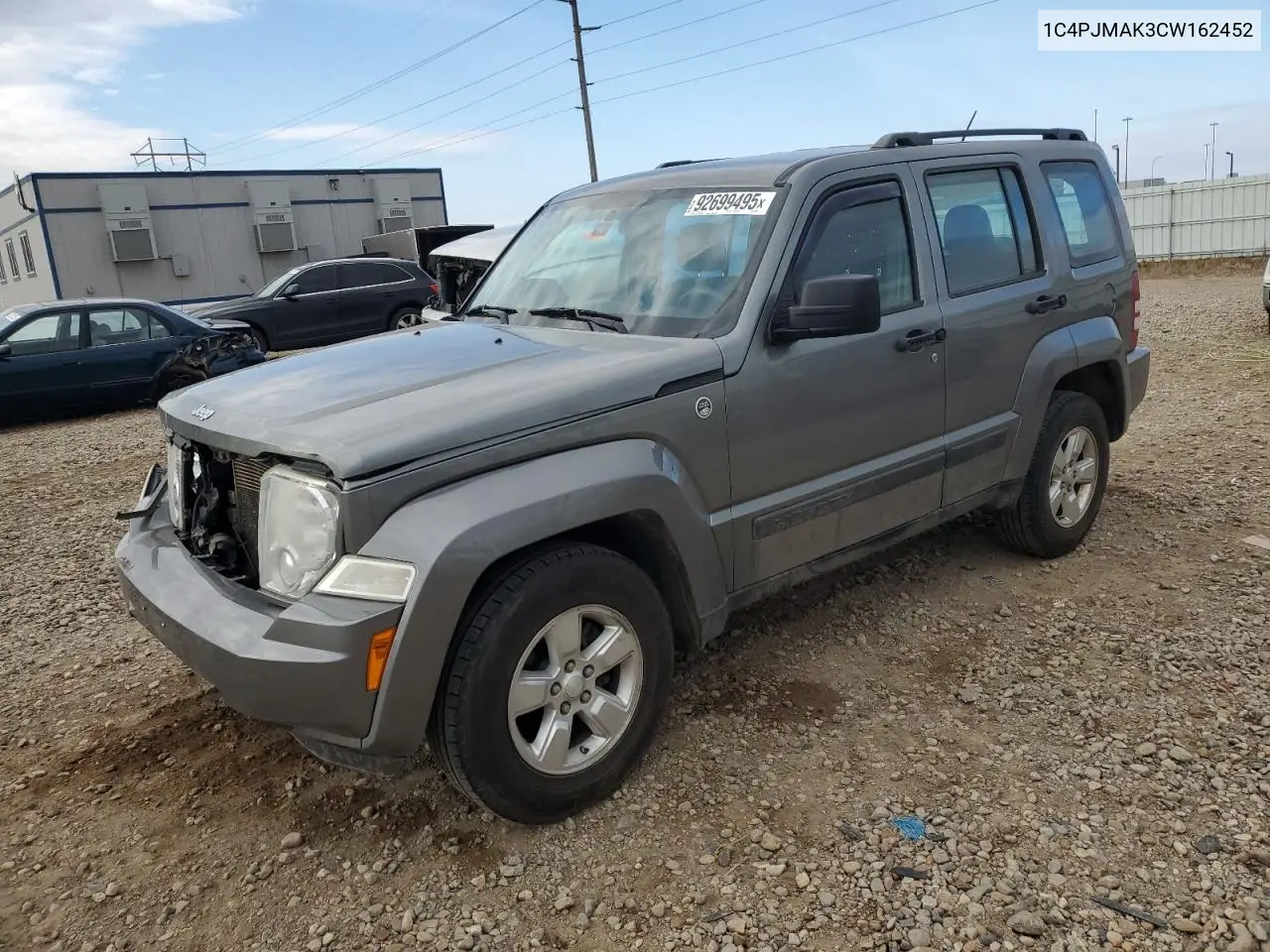 1C4PJMAK3CW162452 2012 Jeep Liberty Sport