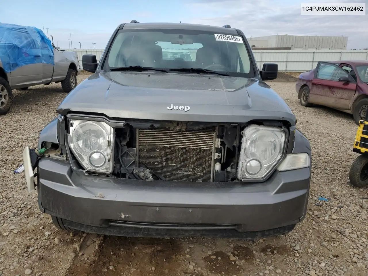 1C4PJMAK3CW162452 2012 Jeep Liberty Sport