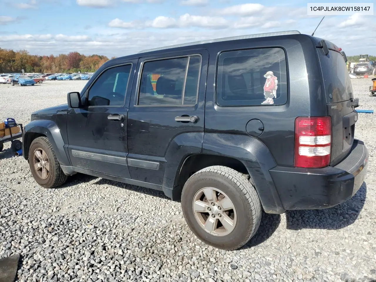 1C4PJLAK8CW158147 2012 Jeep Liberty Sport