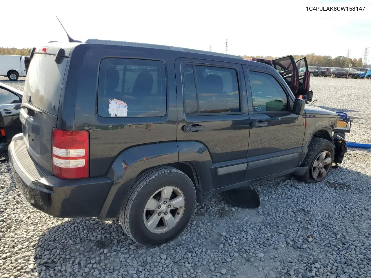 1C4PJLAK8CW158147 2012 Jeep Liberty Sport
