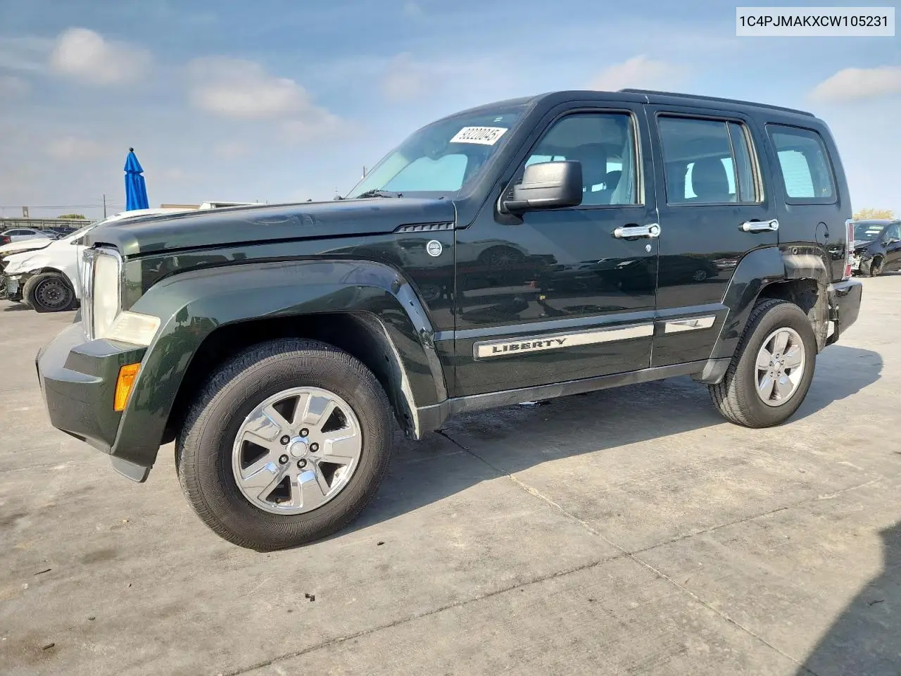 1C4PJMAKXCW105231 2012 Jeep Liberty Sport