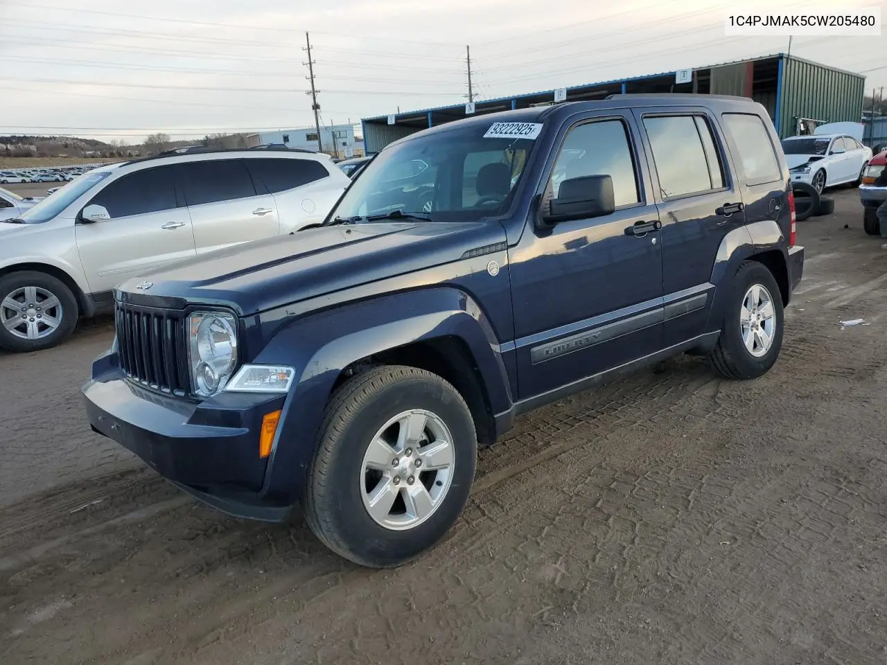 1C4PJMAK5CW205480 2012 Jeep Liberty Sport
