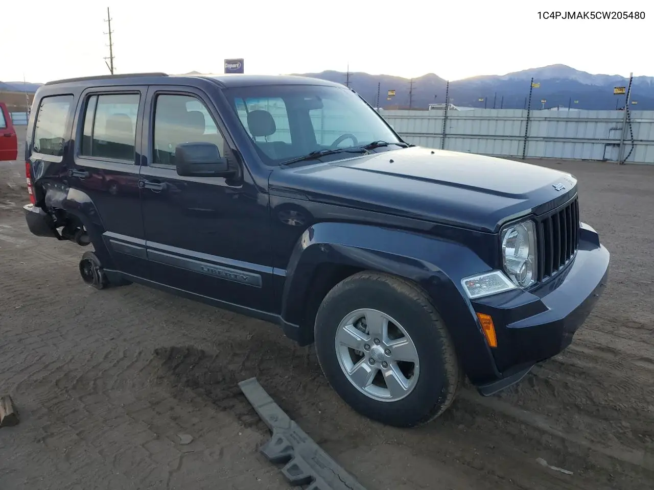 1C4PJMAK5CW205480 2012 Jeep Liberty Sport