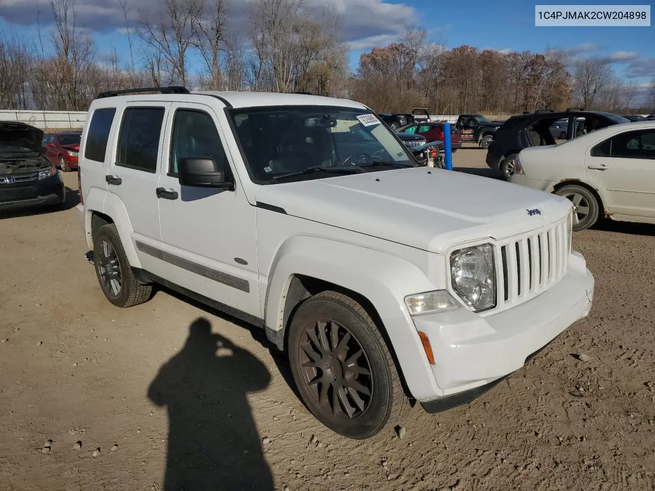 1C4PJMAK2CW204898 2012 Jeep Liberty Sport