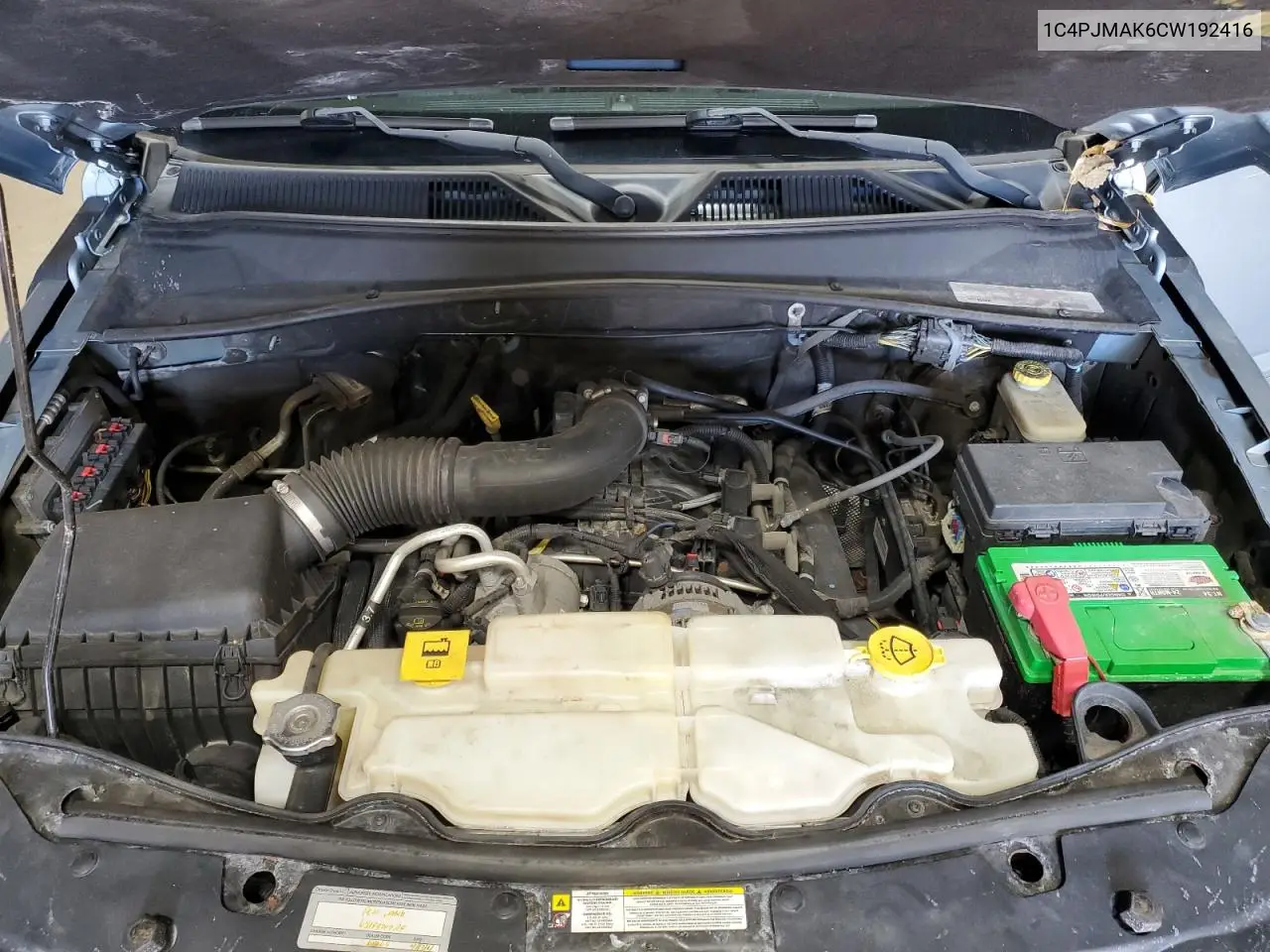 1C4PJMAK6CW192416 2012 Jeep Liberty Sport