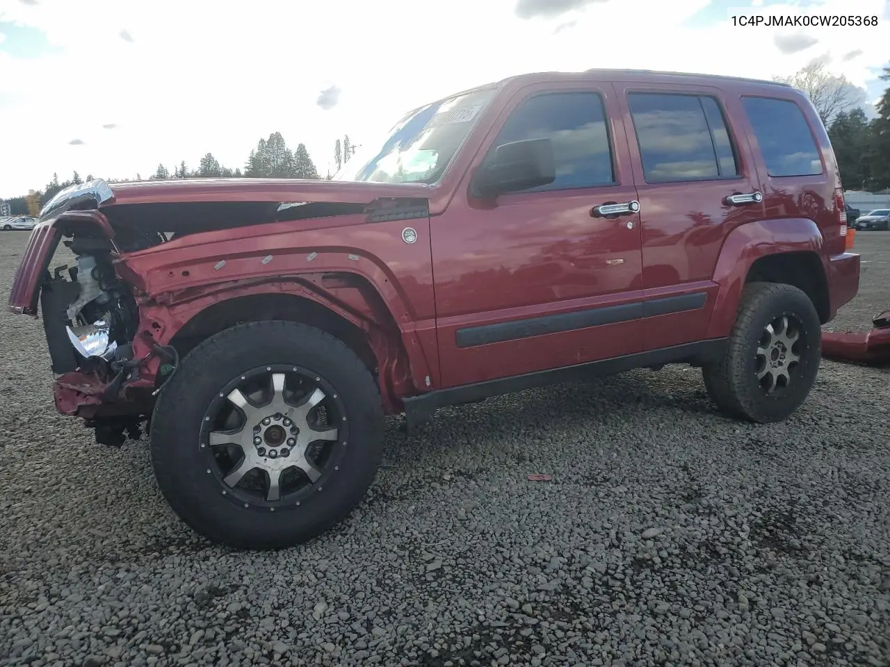 1C4PJMAK0CW205368 2012 Jeep Liberty Sport