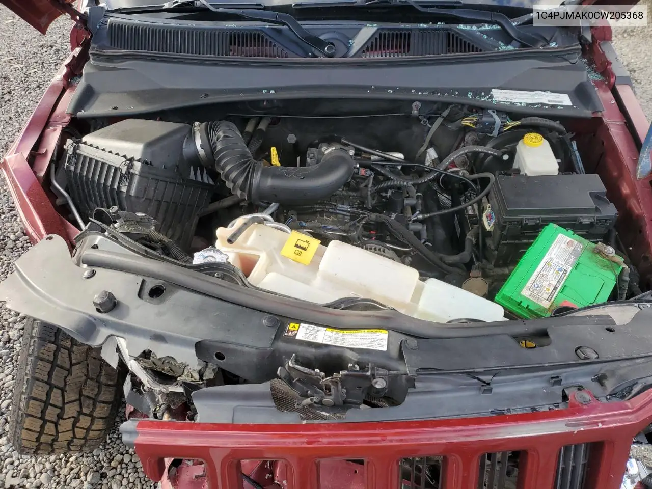1C4PJMAK0CW205368 2012 Jeep Liberty Sport