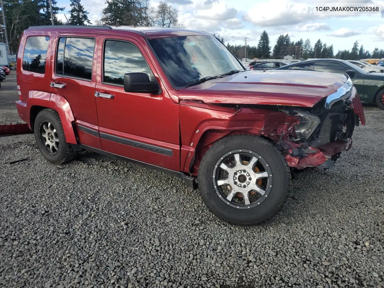 1C4PJMAK0CW205368 2012 Jeep Liberty Sport