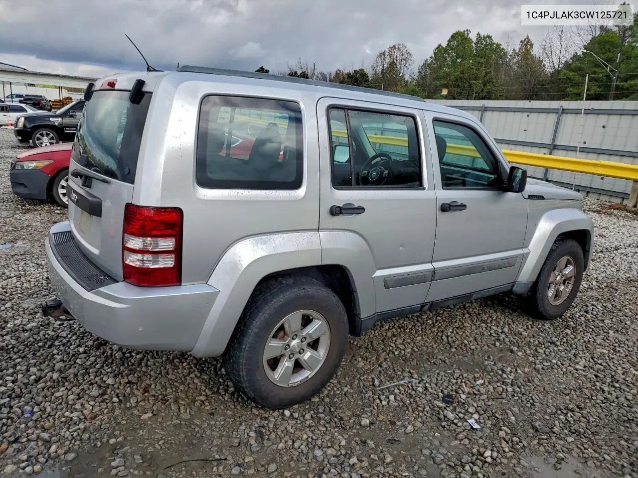 1C4PJLAK3CW125721 2012 Jeep Liberty Sport