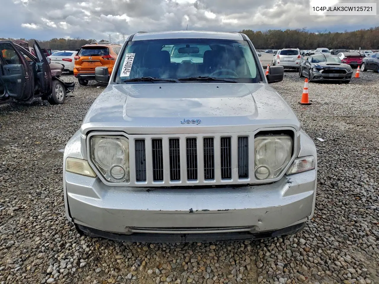 1C4PJLAK3CW125721 2012 Jeep Liberty Sport
