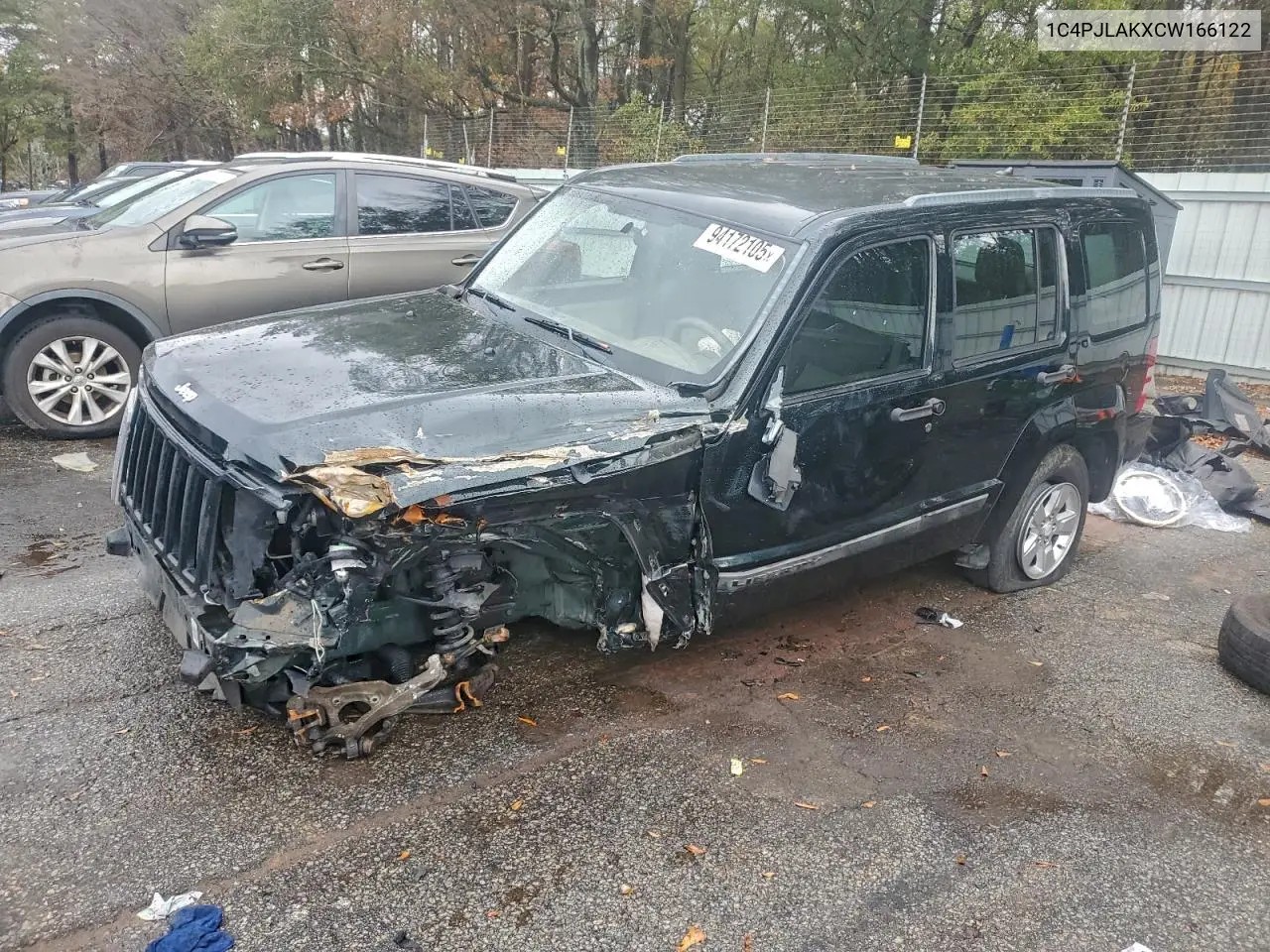 1C4PJLAKXCW166122 2012 Jeep Liberty Sport