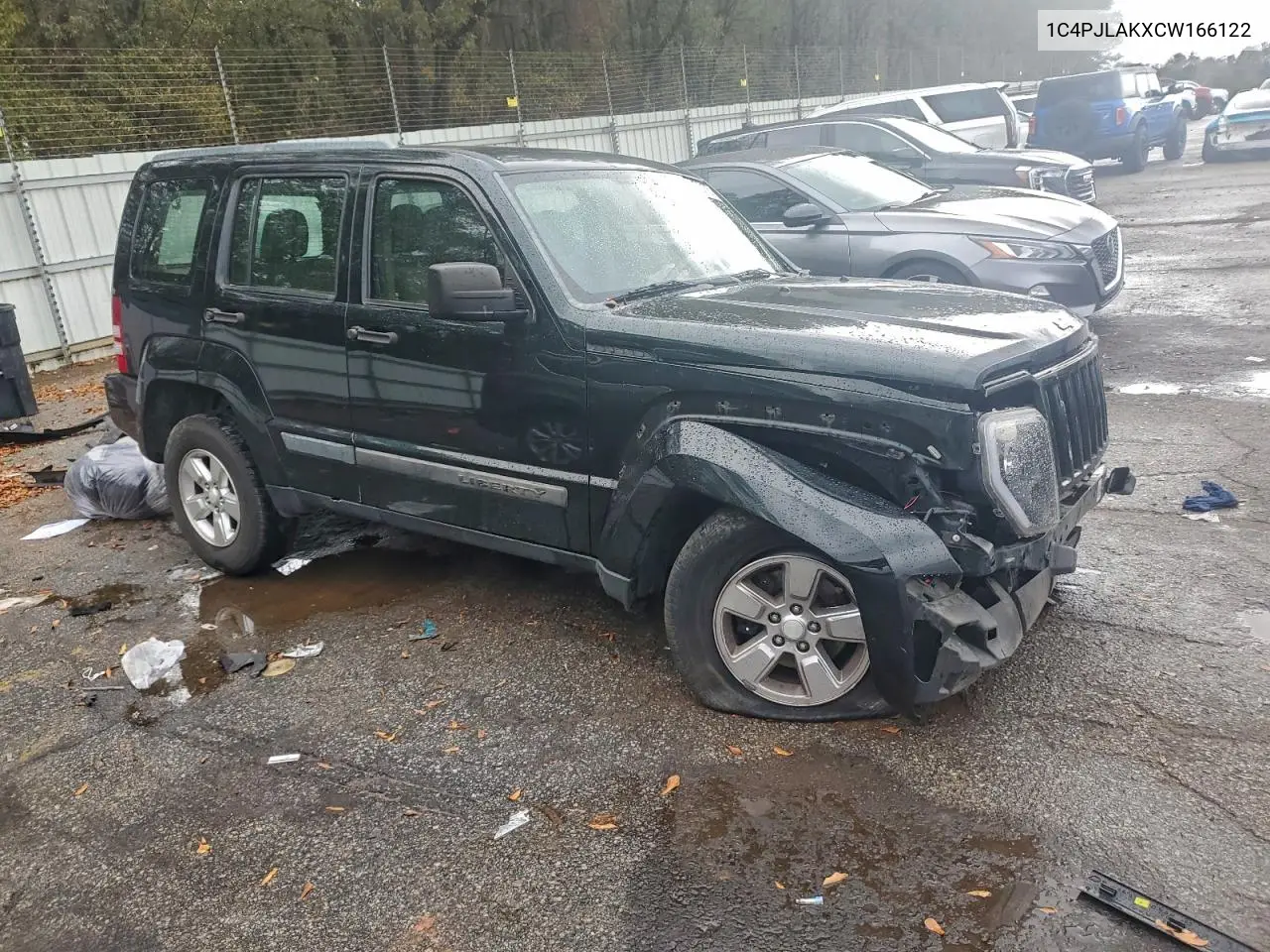 1C4PJLAKXCW166122 2012 Jeep Liberty Sport