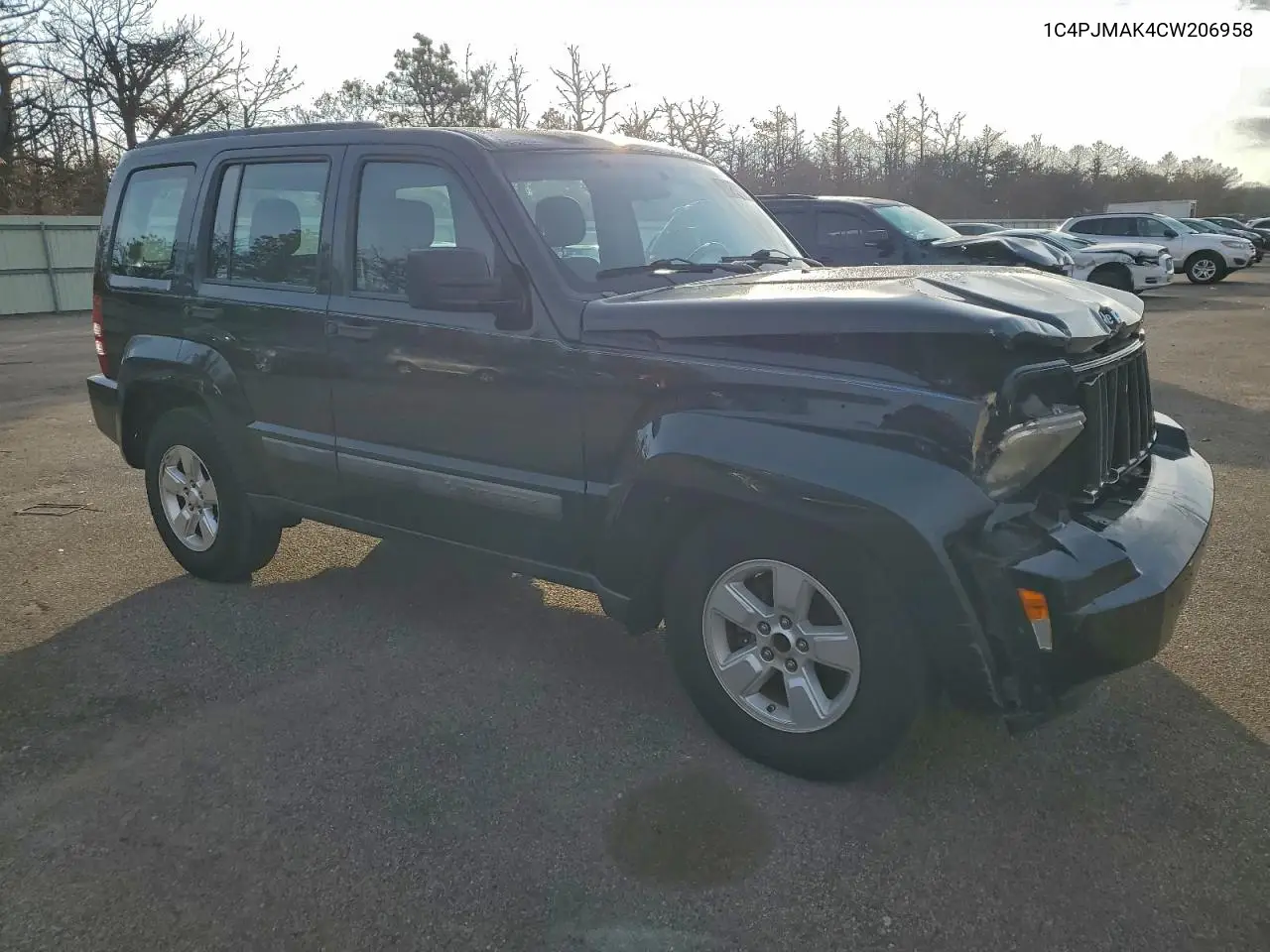 1C4PJMAK4CW206958 2012 Jeep Liberty Sport