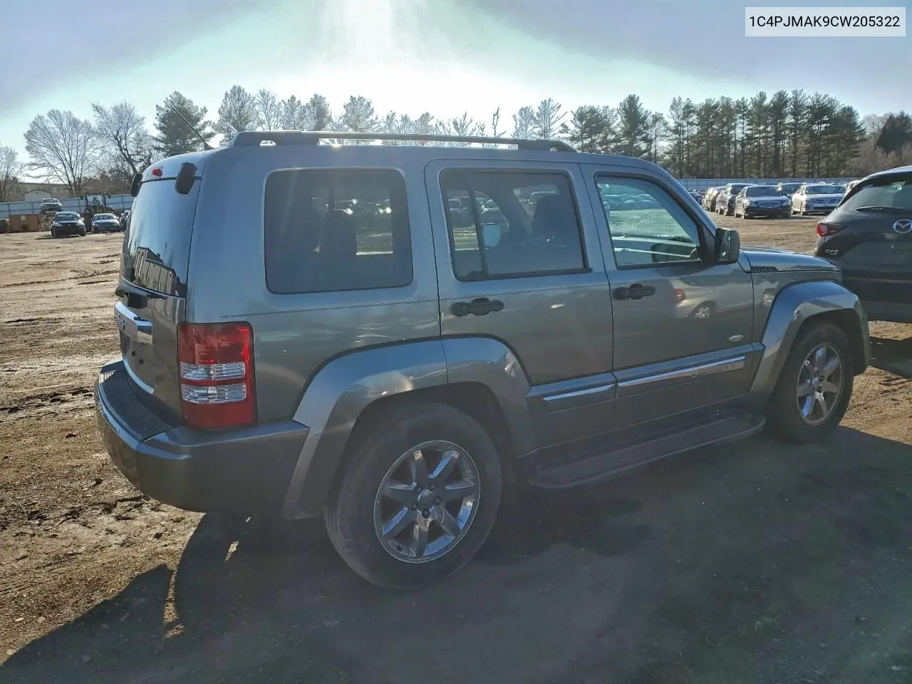 1C4PJMAK9CW205322 2012 Jeep Liberty Sport