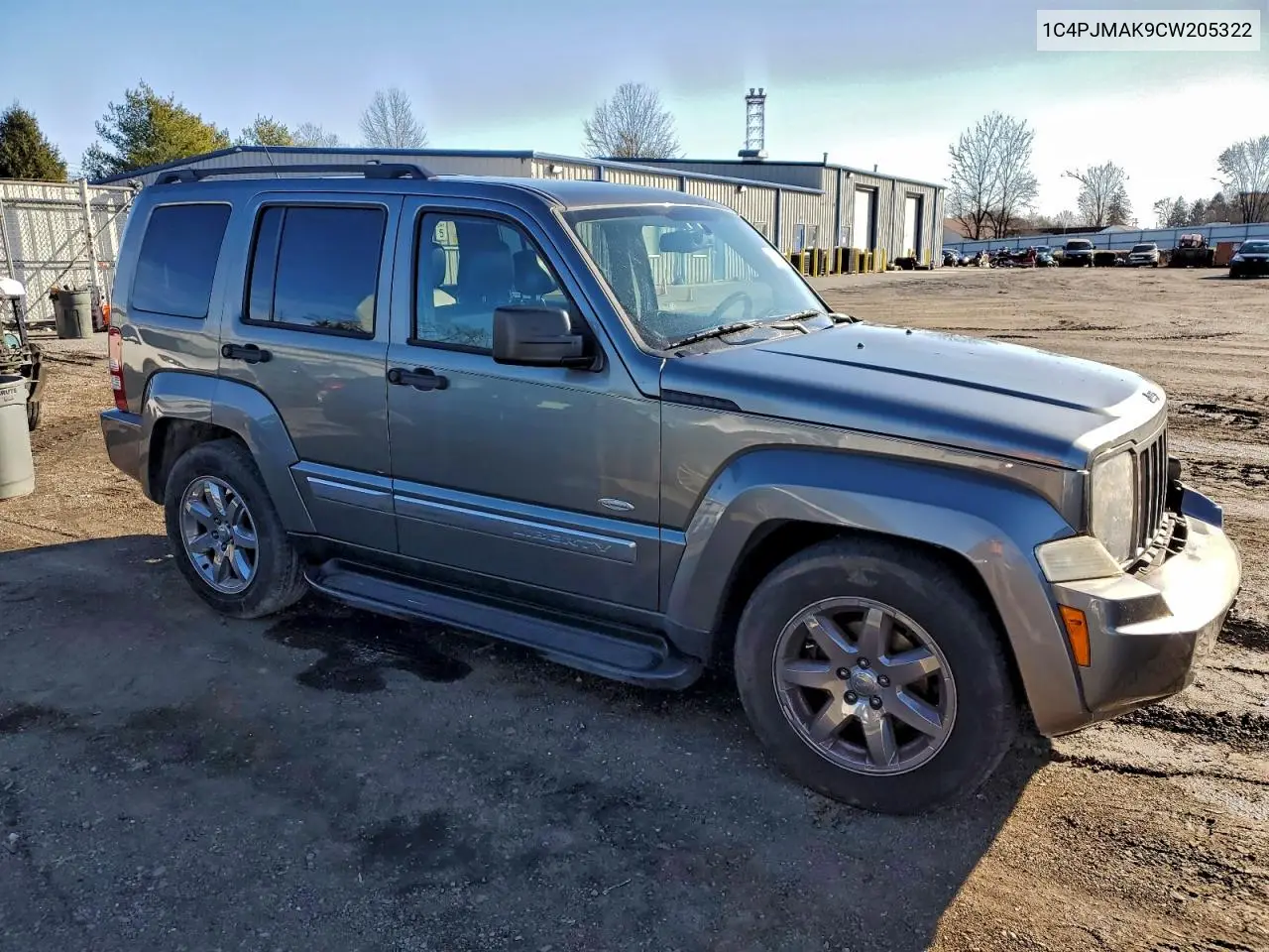 1C4PJMAK9CW205322 2012 Jeep Liberty Sport
