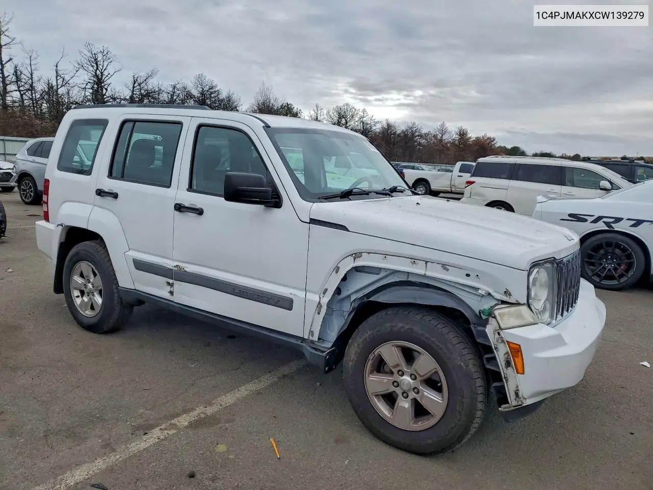 1C4PJMAKXCW139279 2012 Jeep Liberty Sport