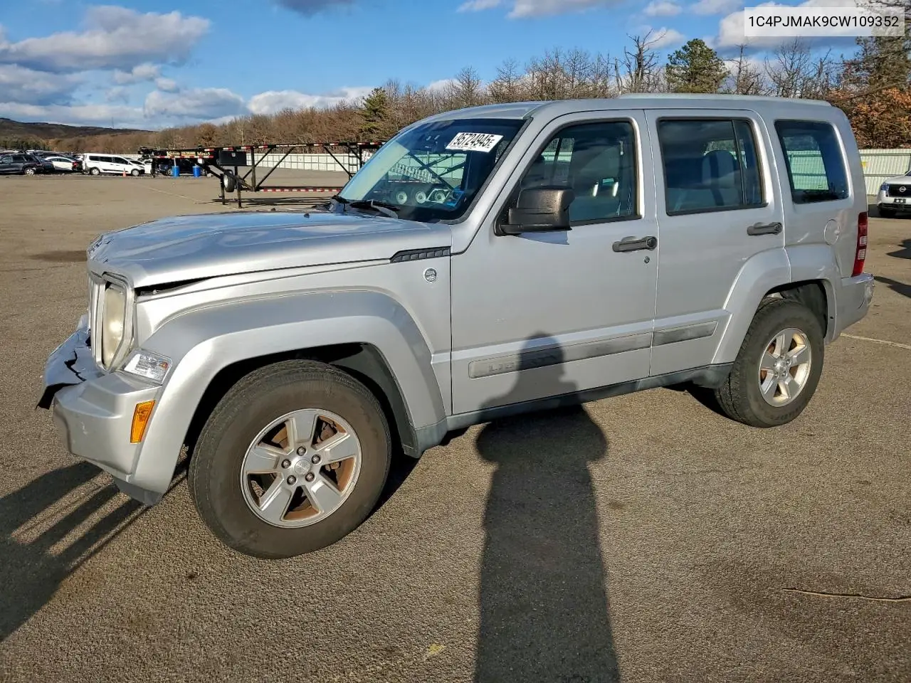 1C4PJMAK9CW109352 2012 Jeep Liberty Sport