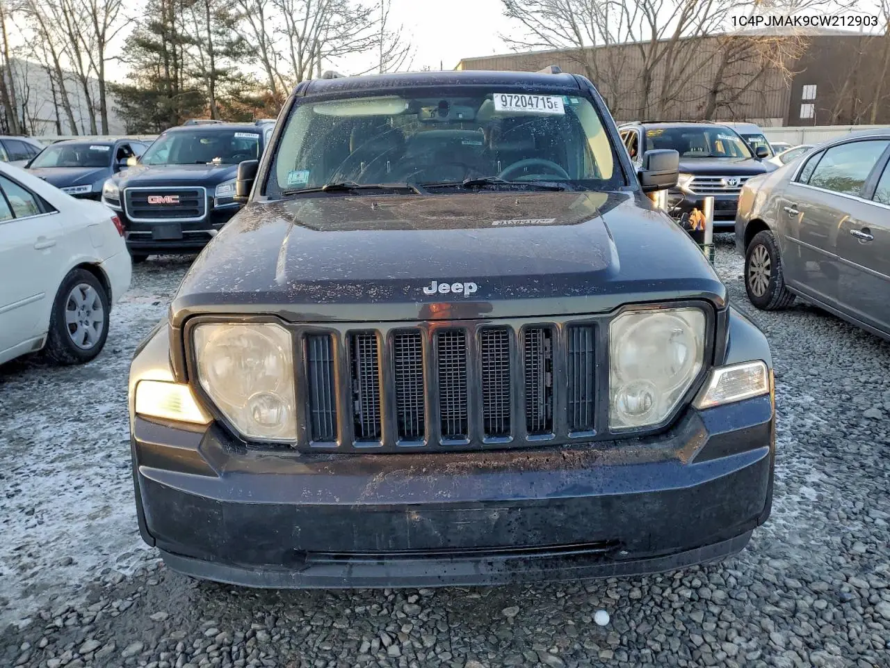 1C4PJMAK9CW212903 2012 Jeep Liberty Sport