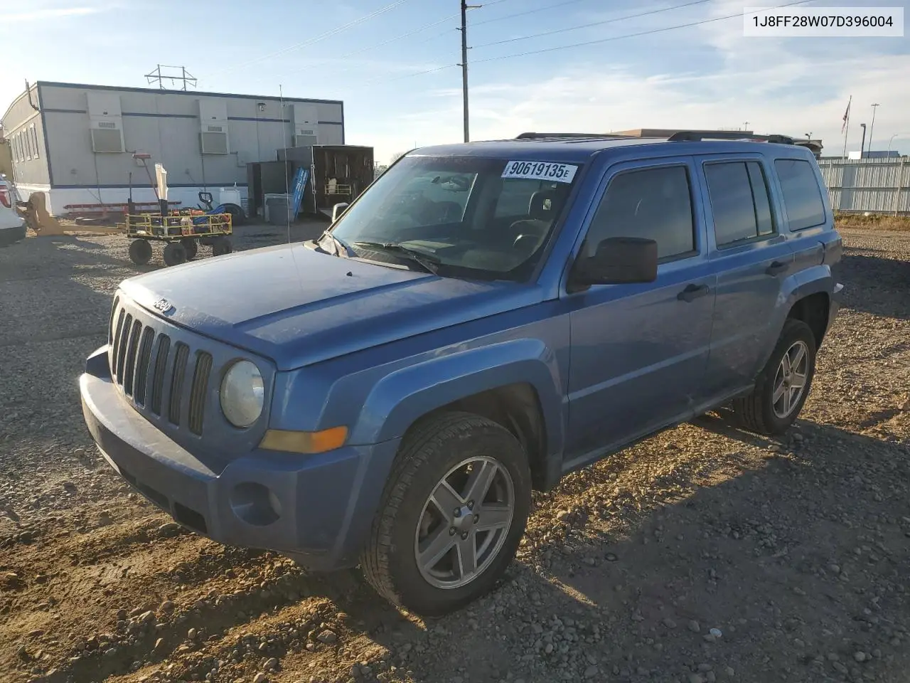 1J8FF28W07D396004 2007 Jeep Patriot Sport