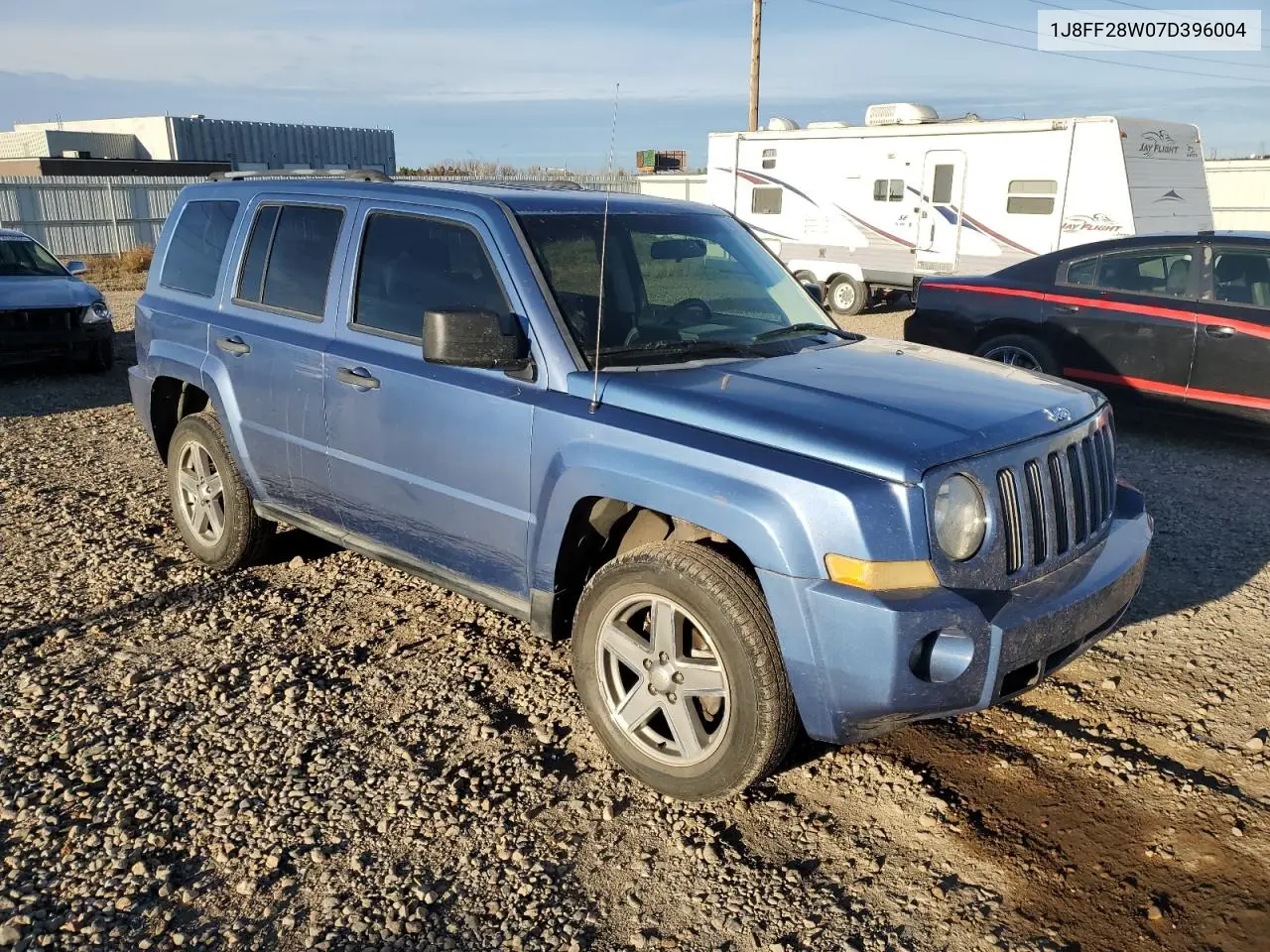 1J8FF28W07D396004 2007 Jeep Patriot Sport