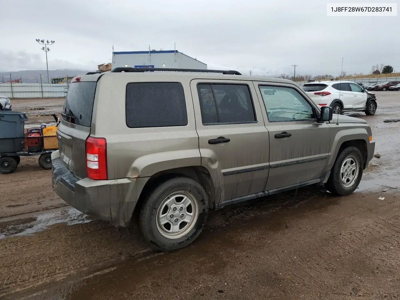 1J8FF28W67D283741 2007 Jeep Patriot Sport