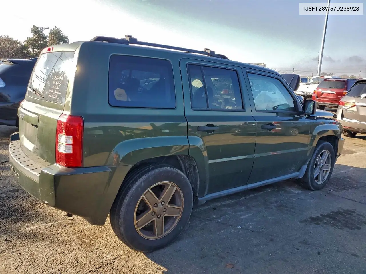 1J8FT28W57D238928 2007 Jeep Patriot Sport
