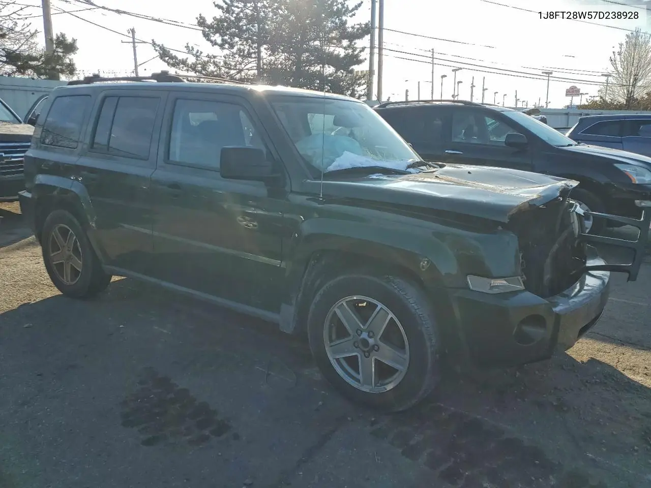 1J8FT28W57D238928 2007 Jeep Patriot Sport