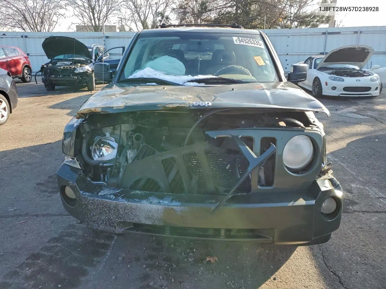 1J8FT28W57D238928 2007 Jeep Patriot Sport