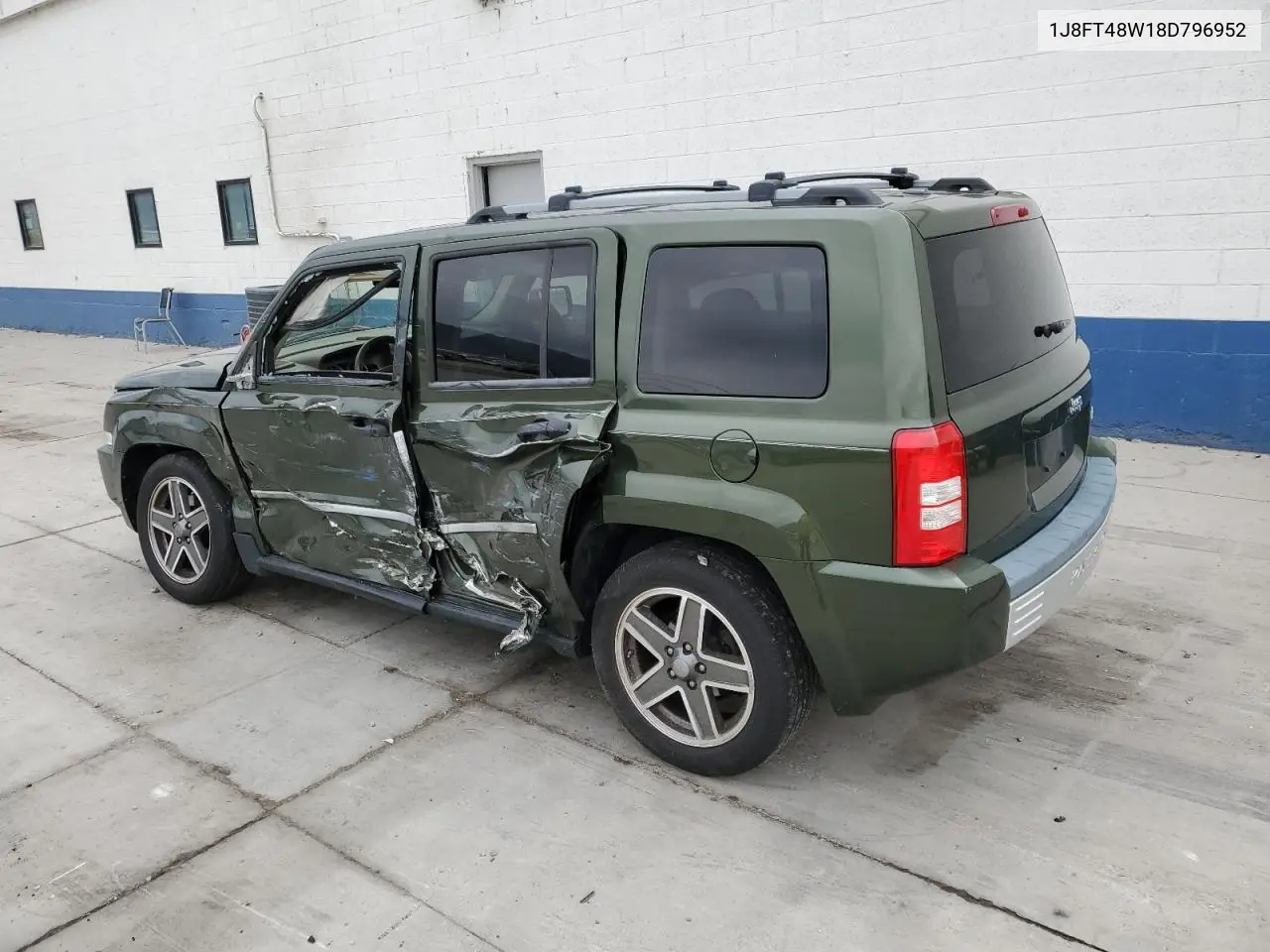 1J8FT48W18D796952 2008 Jeep Patriot Limited