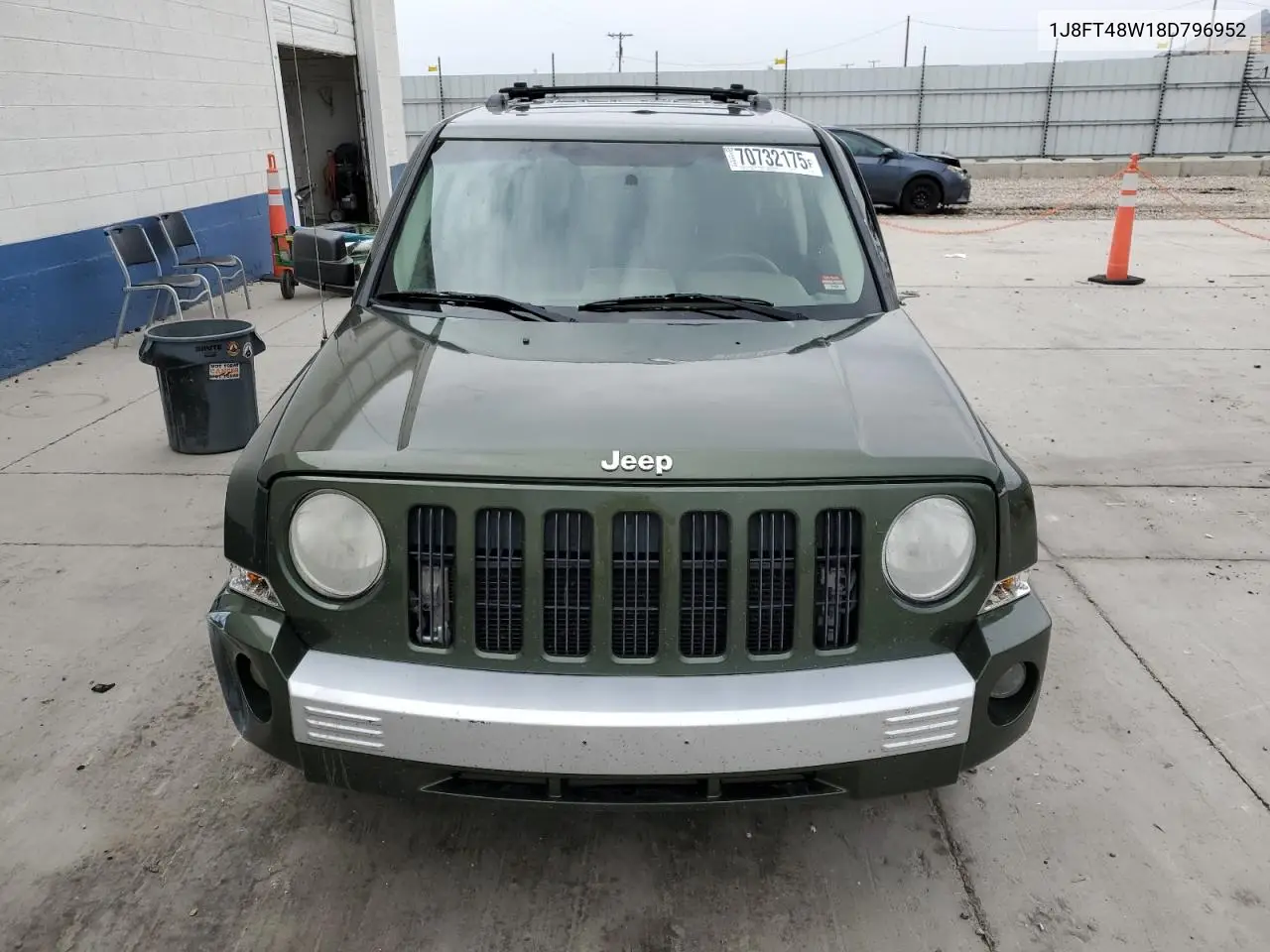 1J8FT48W18D796952 2008 Jeep Patriot Limited