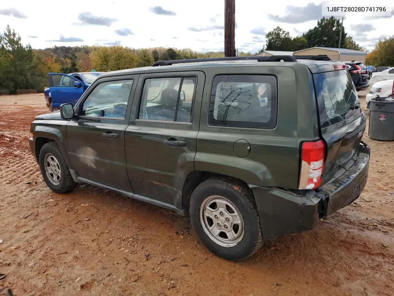 1J8FT28028D741796 2008 Jeep Patriot Sport