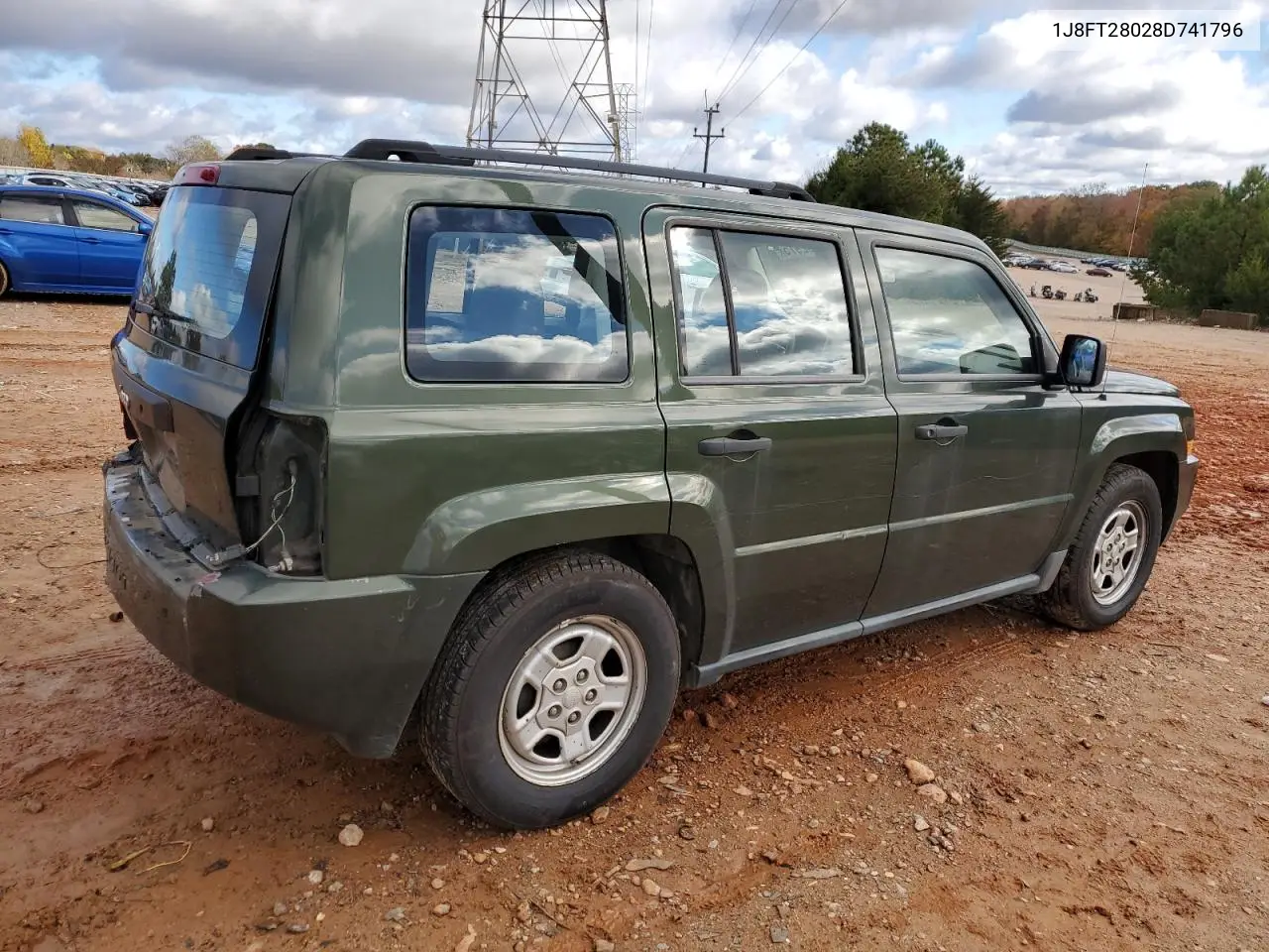 1J8FT28028D741796 2008 Jeep Patriot Sport