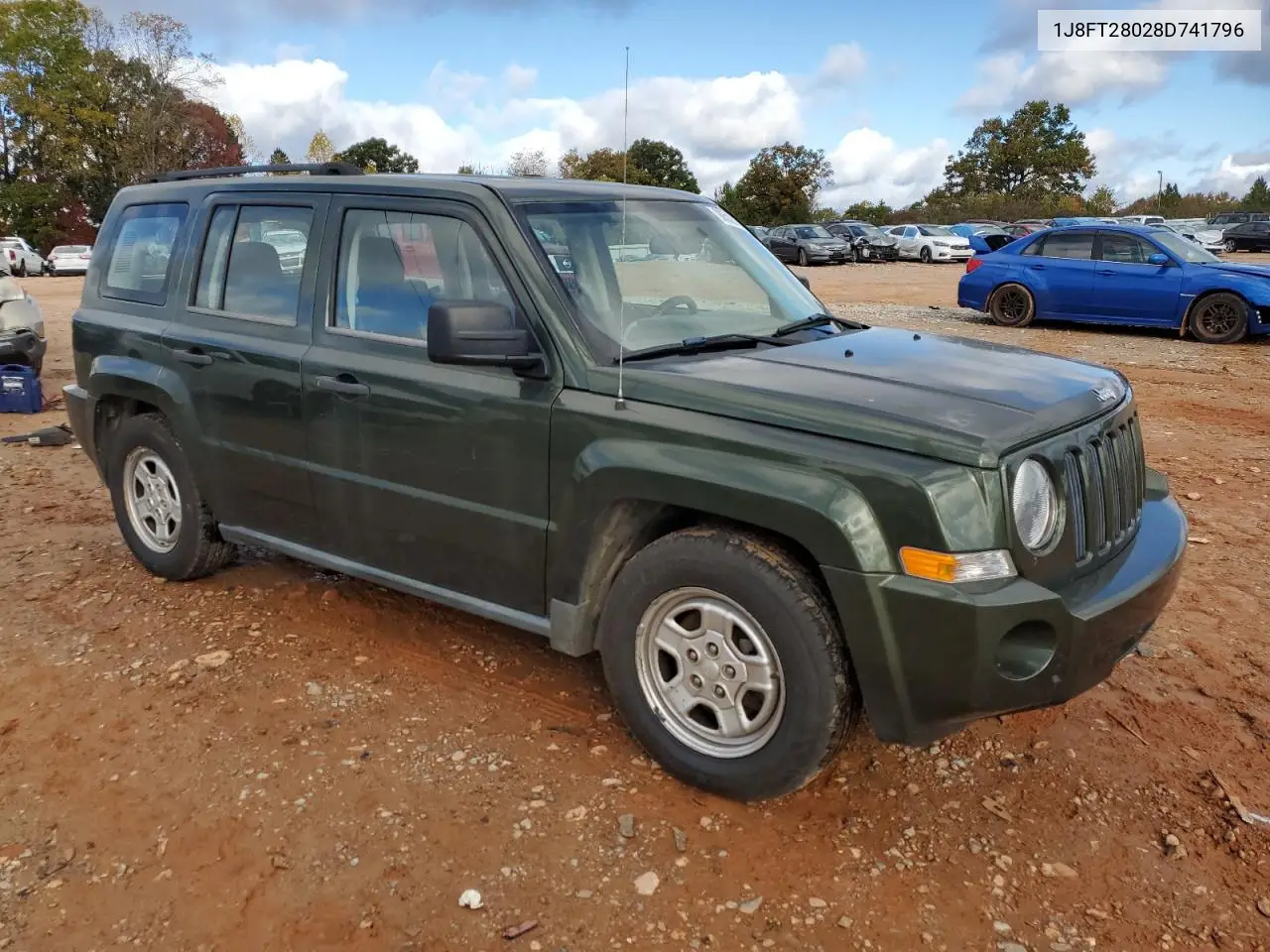 1J8FT28028D741796 2008 Jeep Patriot Sport