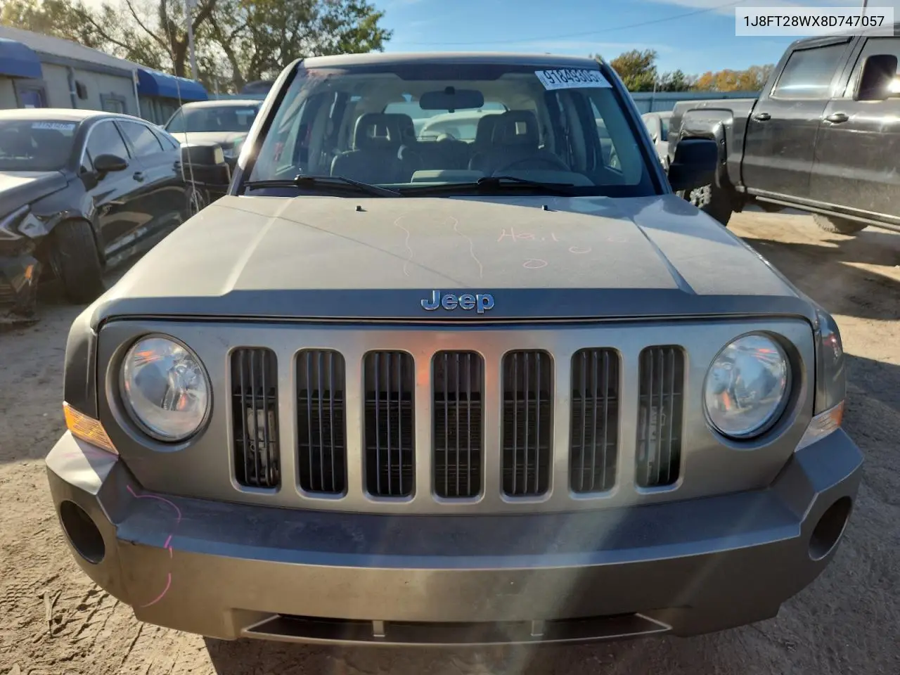 1J8FT28WX8D747057 2008 Jeep Patriot Sport