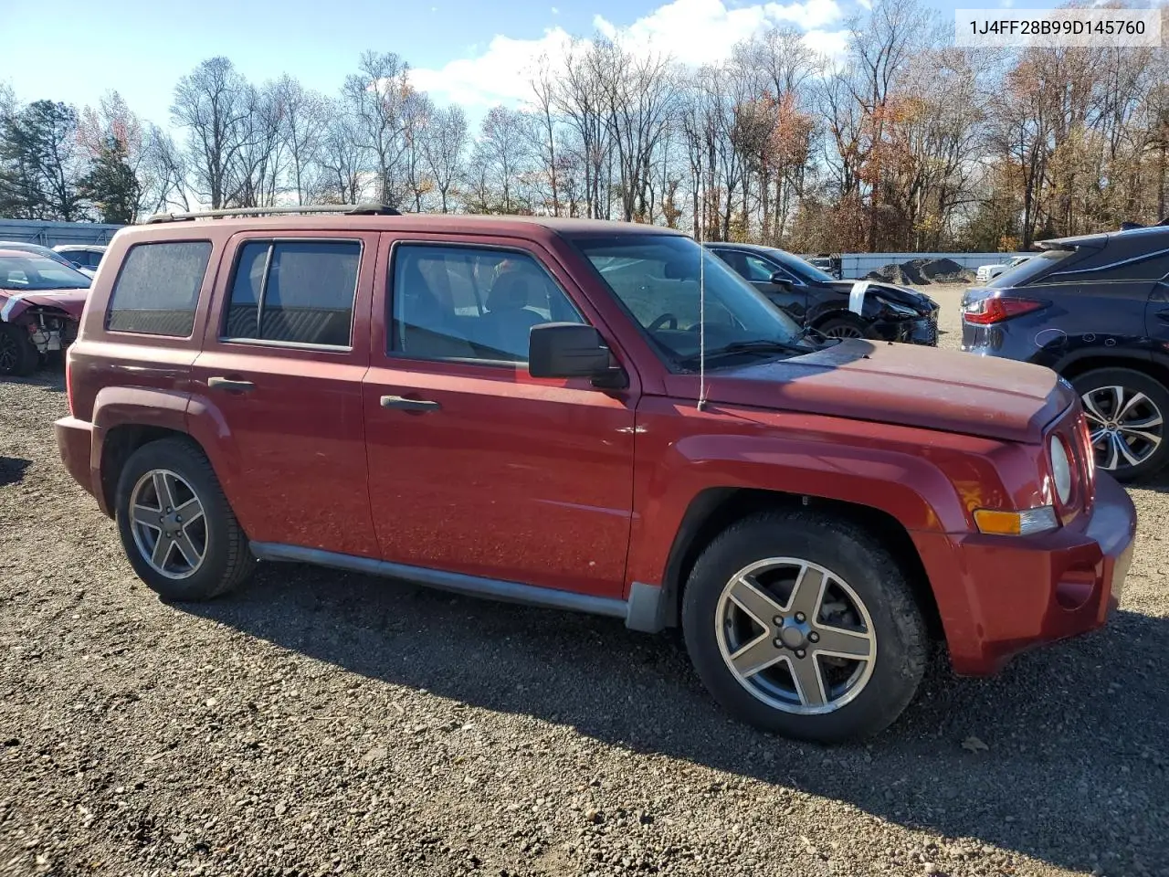 1J4FF28B99D145760 2009 Jeep Patriot Sport