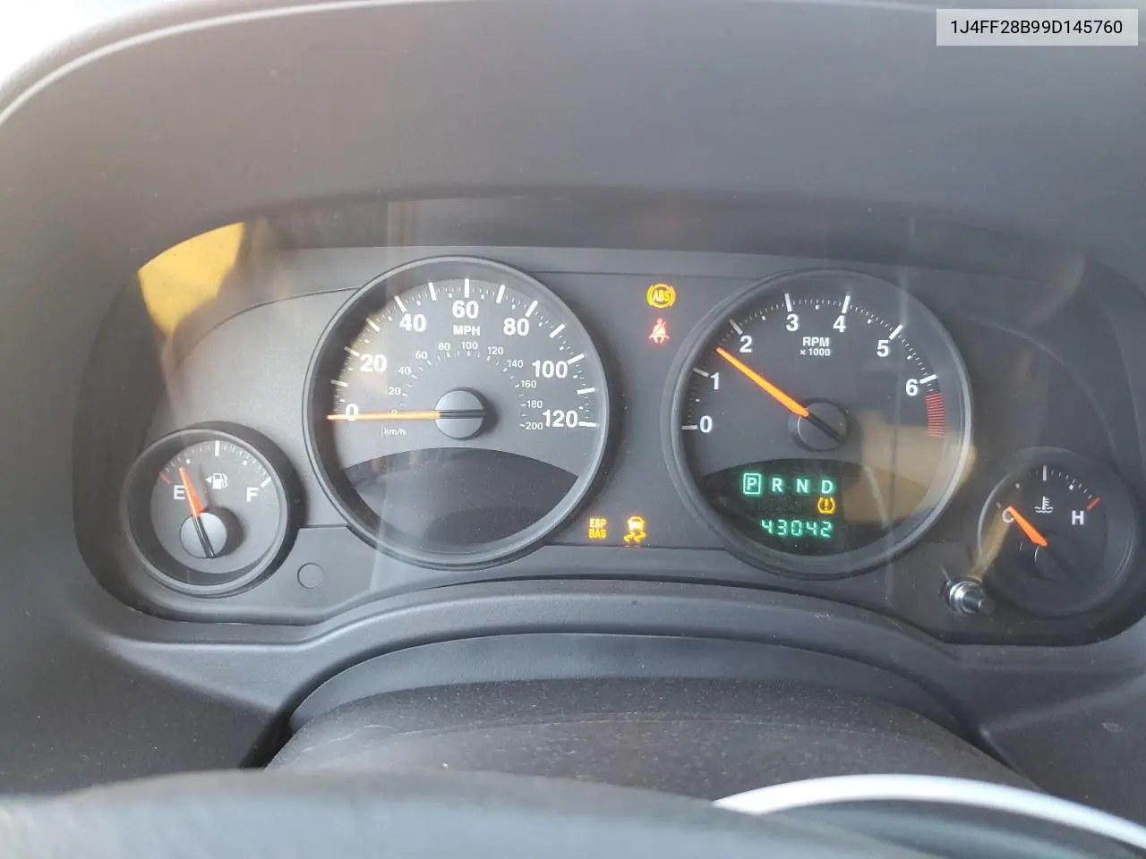 1J4FF28B99D145760 2009 Jeep Patriot Sport