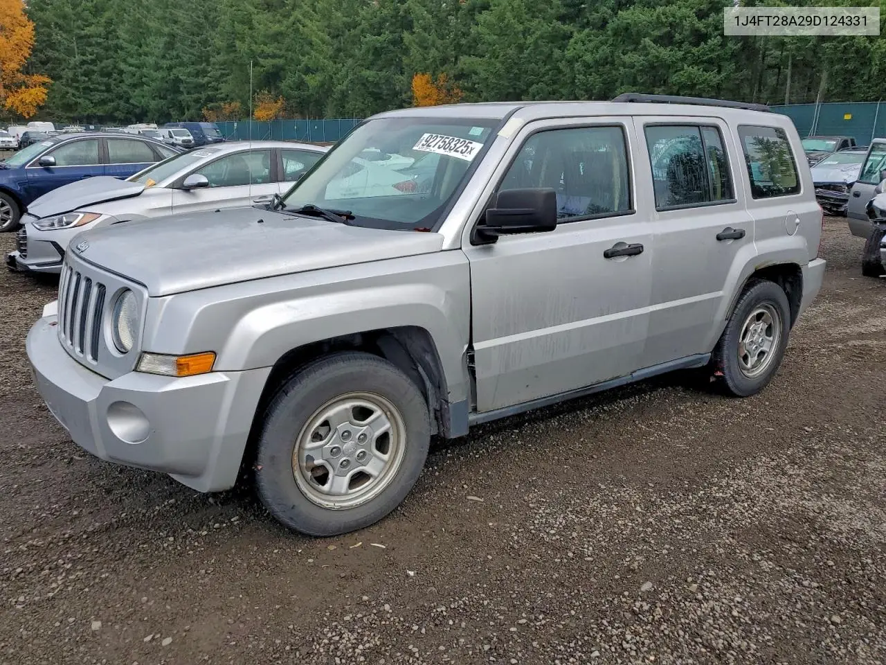 1J4FT28A29D124331 2009 Jeep Patriot Sport